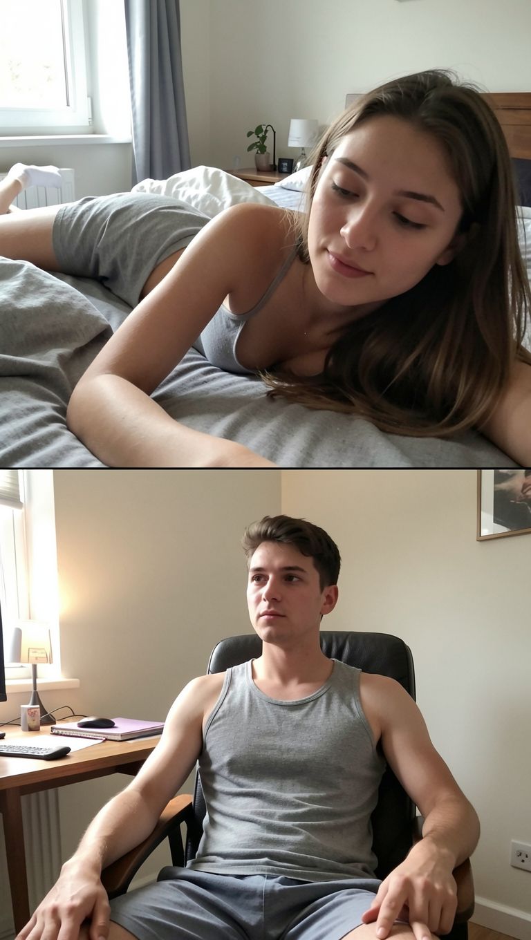 Cam stranger video chat on Chaface - two random users connected live